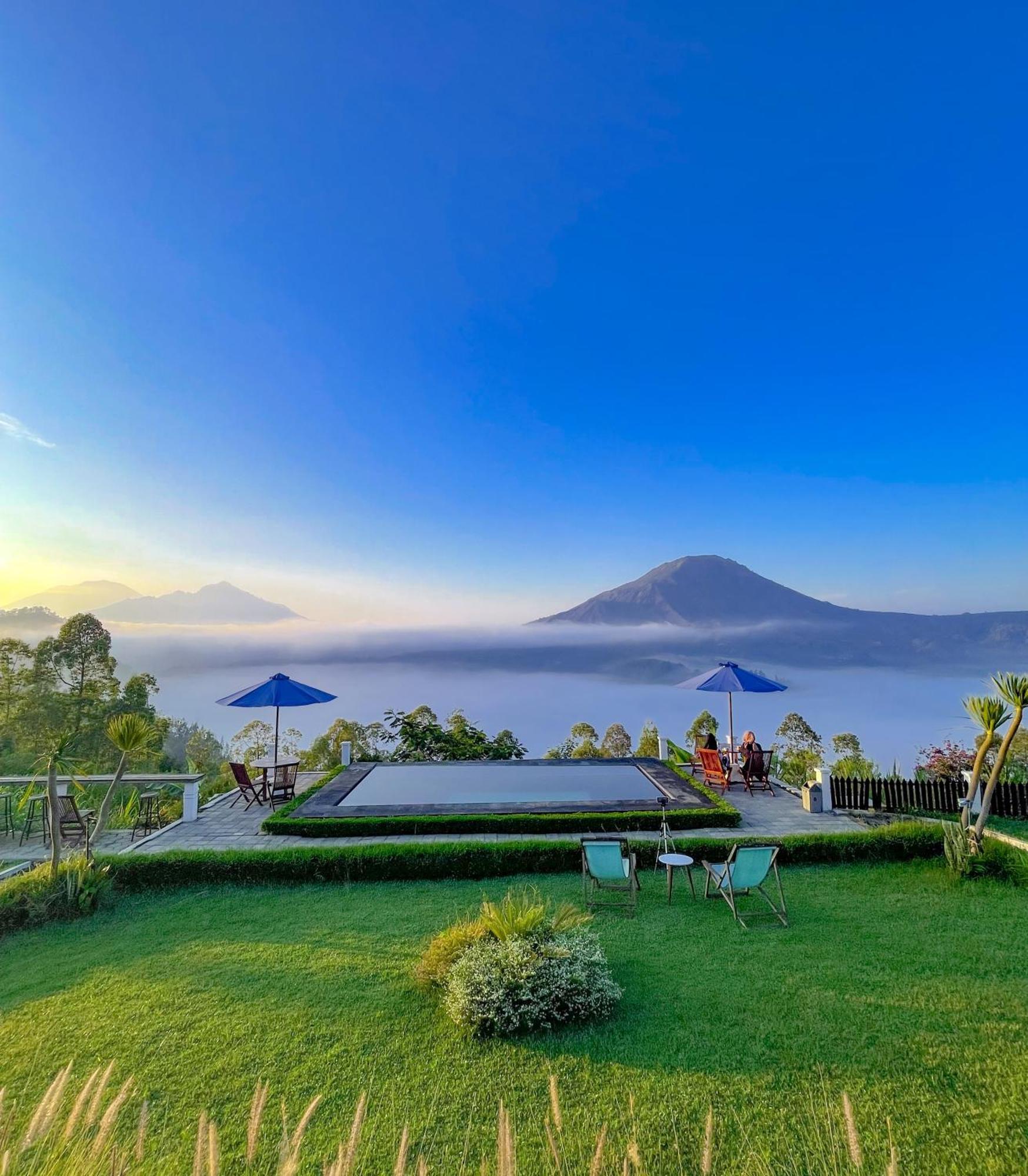 Pinggan Caldera Bed and Breakfast Baturaja  Eksteriør billede